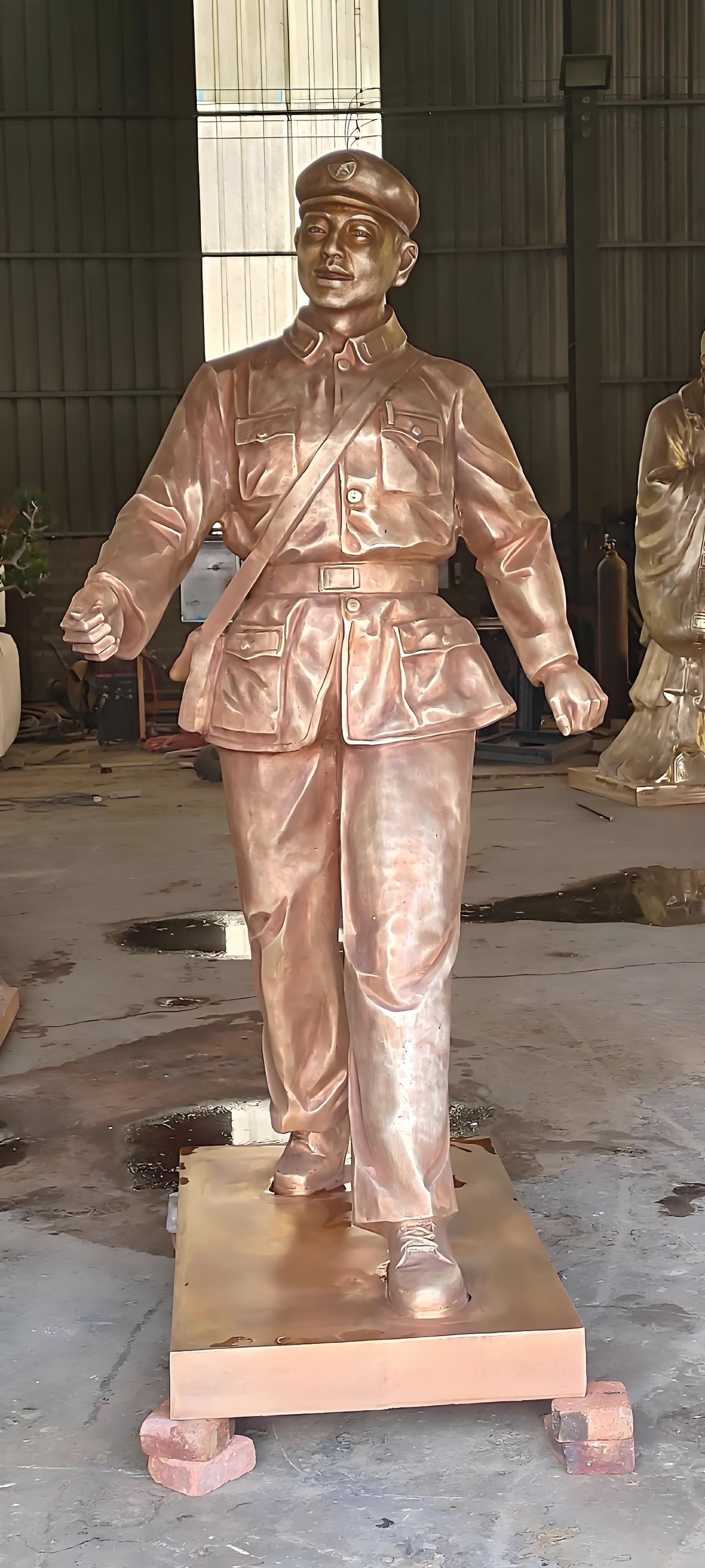 Large Mirror Metal Hand Sculpture view 5